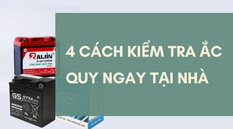 [Bật mí] 4 cách kiểm tra bình ắc quy xe máy ngay TẠI NHÀ